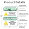 Signmission Safety Culture Sign, 7 in Width, Aluminum, Rectangle OS-2PACK-SF-A-710-L-10856 - alternate 3